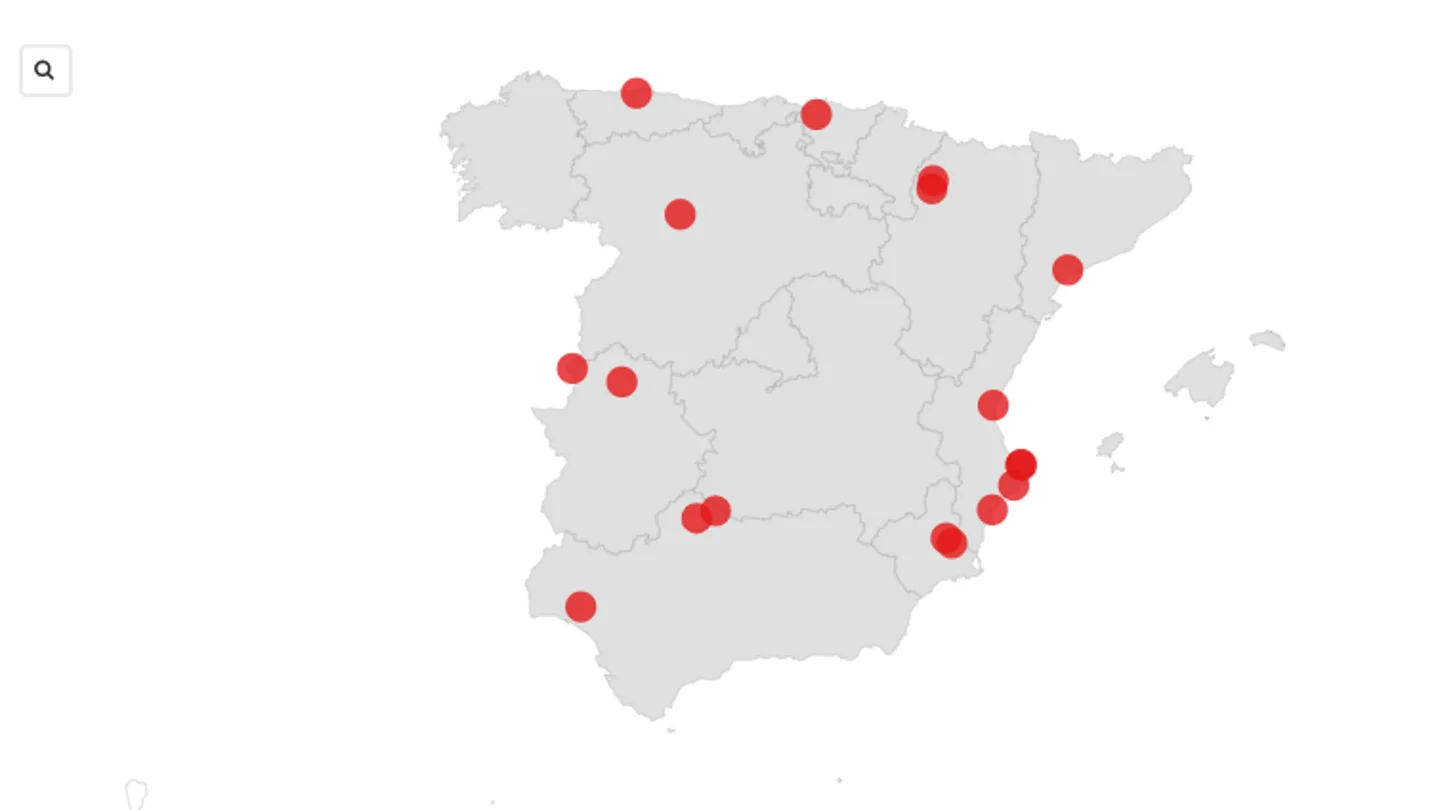 El mapa de los altos cargos que se saltaron el plan de vacunación El mapa de los altos cargos que se saltaron el plan de vacunación
