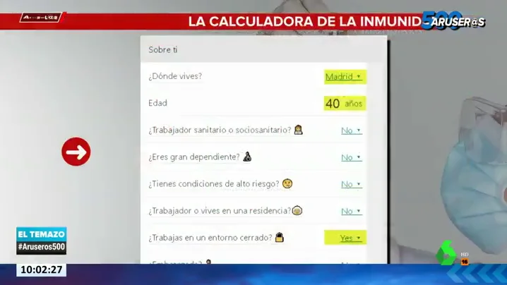 Te explicamos cómo funciona la calculadora que te dice cuándo te vacunarás contra el coronavirus