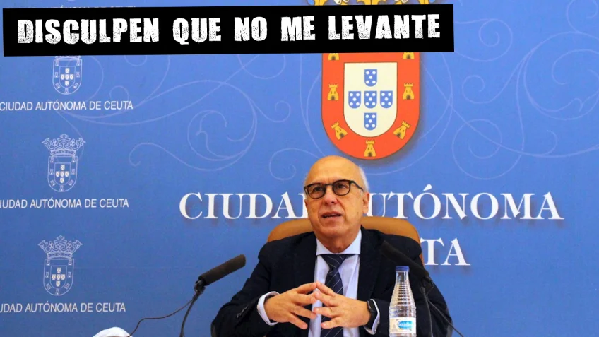 El consejero de Sanidad de Ceuta, Javier Guerrero