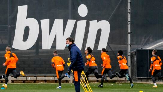 Entrenamiento del Valencia
