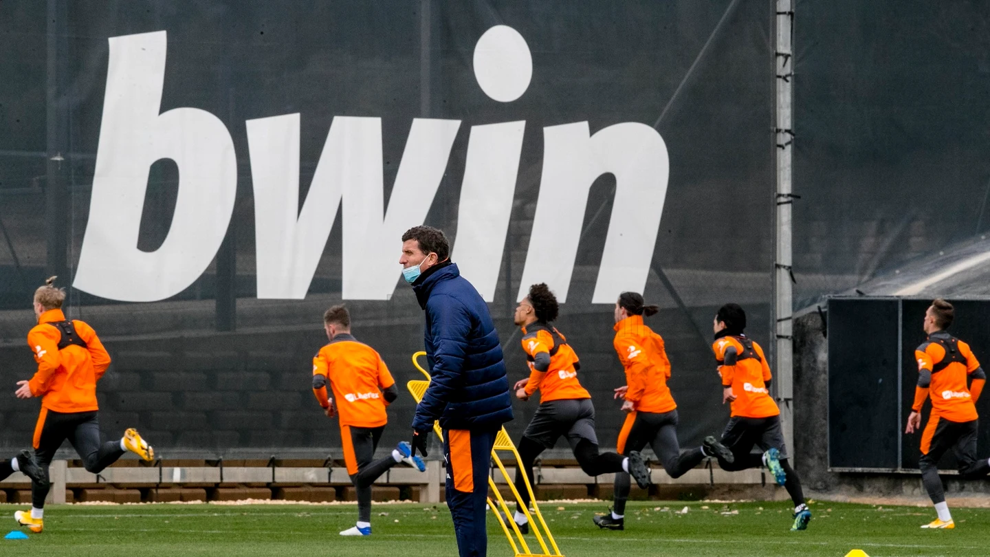 Entrenamiento del Valencia Entrenamiento del Valencia