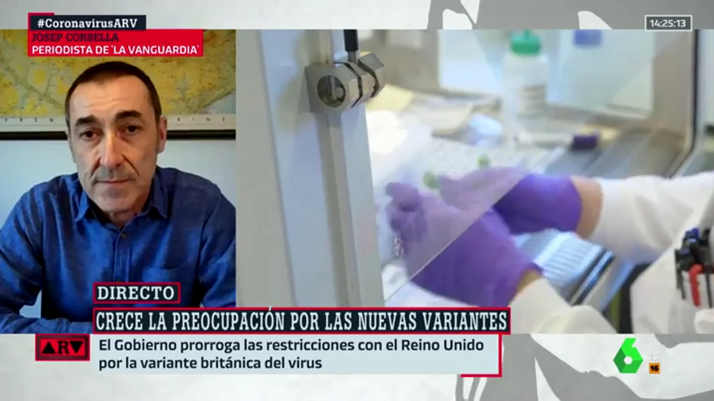 Corbella, sobre las nuevas cepas del coronavirus: "La luz al final del túnel era un espejismo. Vamos a vivir con el virus durante años" Corbella, sobre las nuevas cepas del coronavirus: "La luz al final del túnel era un espejismo. Vamos a vivir con el virus durante años"