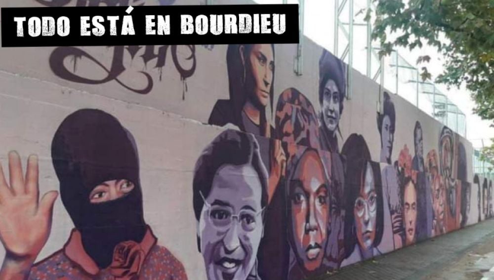 El mural feminista que va a borrar el Ayuntamiento de Madrid