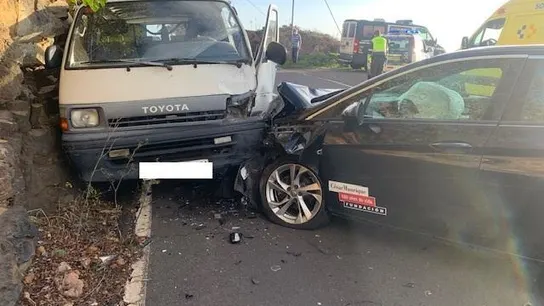 Accidente de tráfico en Canarias Accidente de tráfico en Canarias