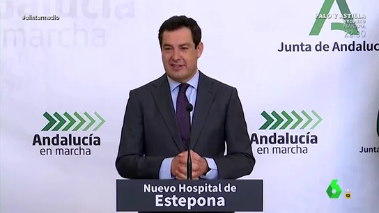 La metáfora de Juanma Moreno sobre la desescalada: "Es como los antibióticos, ha que tomarlos aunque los síntomas mejoren" La metáfora de Juanma Moreno sobre la desescalada: "Es como los antibióticos, ha que tomarlos aunque los síntomas mejoren"