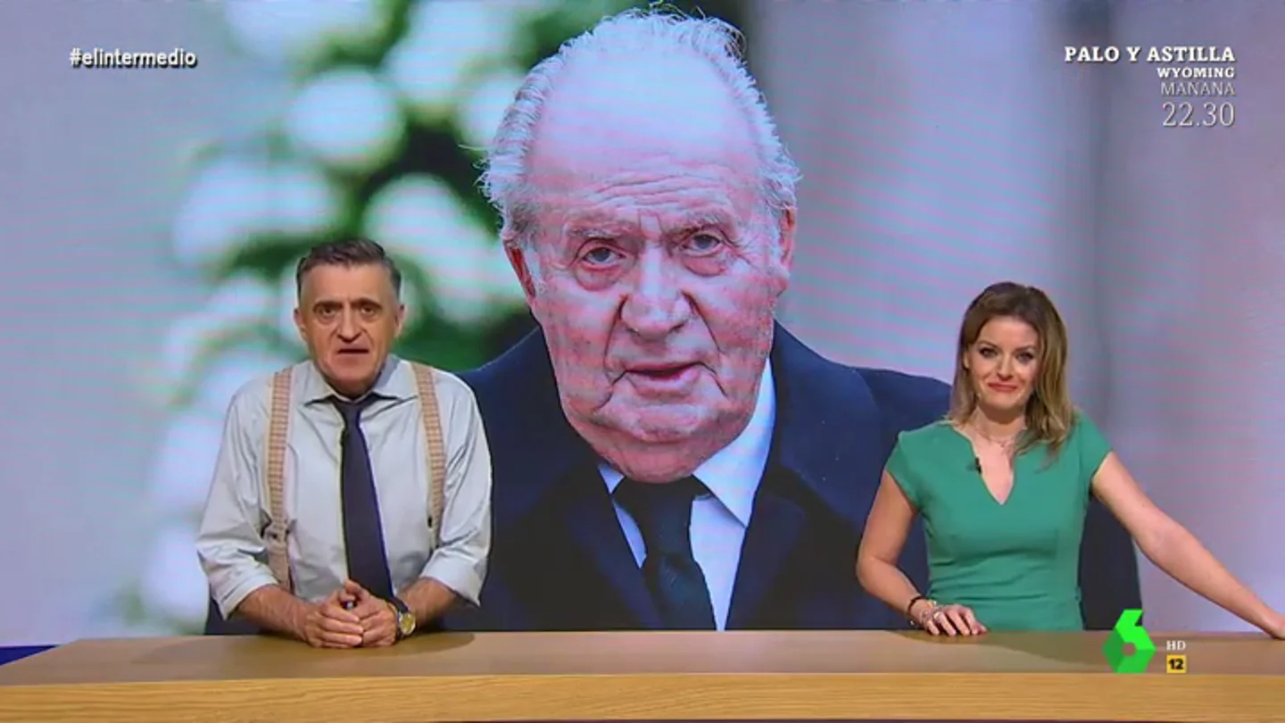 La tajante reflexión de Wyoming sobre el rey Juan Carlos: "En Abu Dabi es un inmigrante" La tajante reflexión de Wyoming sobre el rey Juan Carlos: "En Abu Dabi es un inmigrante"