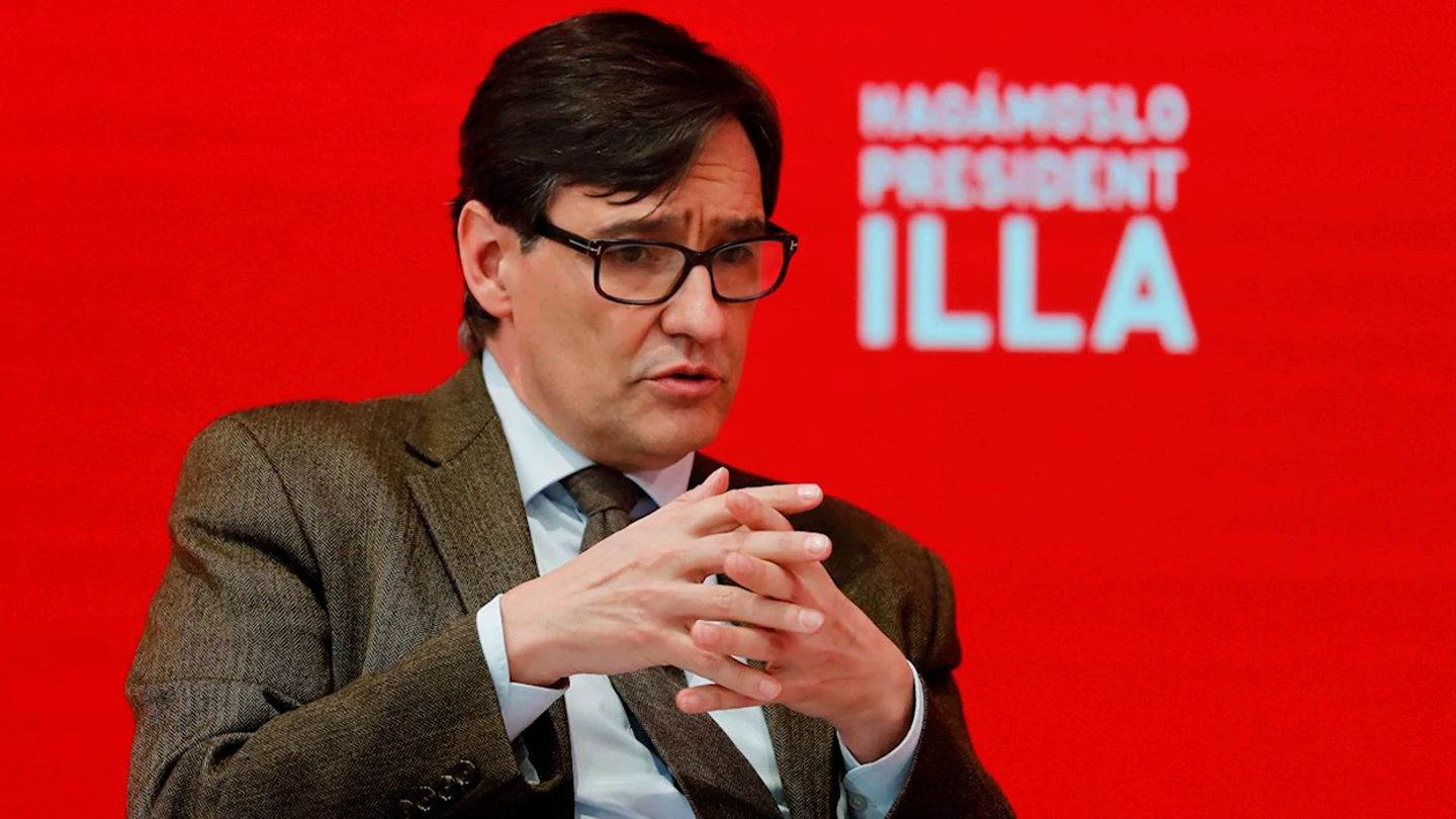 Elecciones Cataluña 2021: El candidato del PSC, Salvador Illa El candidato del PSC, Salvador Illa