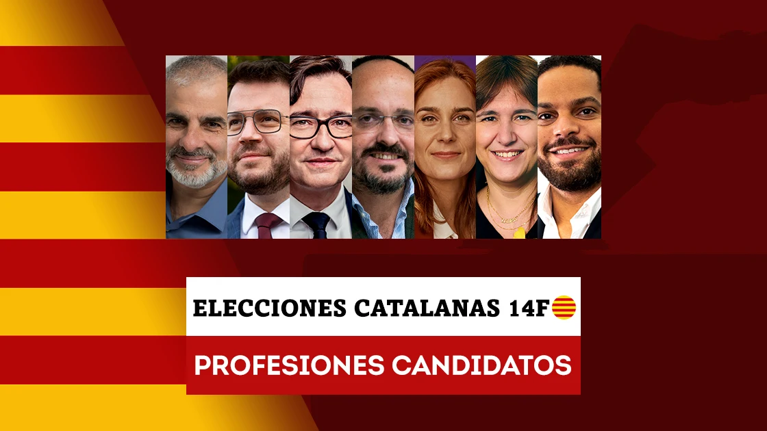 Estas son las profesiones de los candidatos a las elecciones catalanas