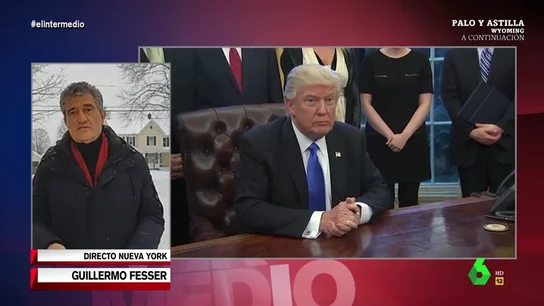 Guillermo Fesser, sobre el 'impeachment' a Trump: "Los senadores juzgan a un señor que mandó una turba para matarles" Guillermo Fesser, sobre el 'impeachment' a Trump: "Los senadores juzgan a un señor que mandó una turba para matarles"