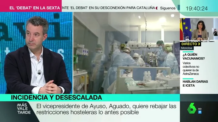 La advertencia de César Carballo tras el anuncio de la Comunidad de Madrid: "Nunca vamos a poder bajar de los 200"