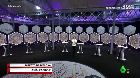 Ana Pastor desvela las claves de 'El Debat': así es el espectacular plató en el que debatirán los candidatos Ana Pastor desvela las claves de 'El Debat': así es el espectacular plató en el que debatirán los candidatos