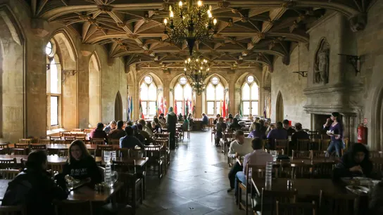 El comedor de la institución. El comedor de la institución.