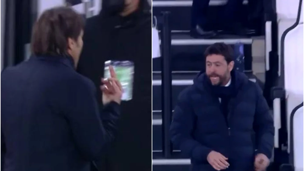 Antonio Conte y Andrea Agnelli