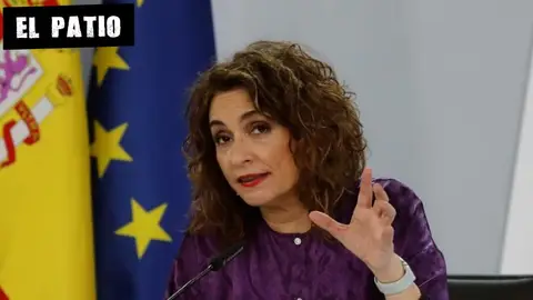 La ministra María Jesús Montero, en rueda de prensa La ministra María Jesús Montero, en rueda de prensa