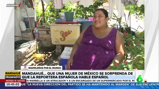 La reacción de una mujer mexicana al descubrir que en España se habla español: "Pensé que hablabais como los canadienses" La reacción de una mujer mexicana al descubrir que en España se habla español: "Pensé que hablabais como los canadienses"