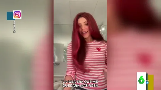 El sorprendente vídeo viral de Shakira con el pelo de rosa que deja loco a Josie: "¡ El sorprendente vídeo viral de Shakira con el pelo de rosa que deja loco a Josie: "¡