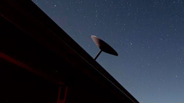 Una antena de Starlink