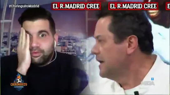 Tomás Roncero, desatado en 'El Chiringuito': "Cuando el Madrid bufa, el Atlético teme" Tomás Roncero, desatado en 'El Chiringuito': "Cuando el Madrid bufa, el Atlético teme"
