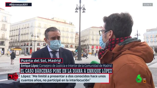 Enrique López, entrevistado en Al Rojo Vivo Enrique López