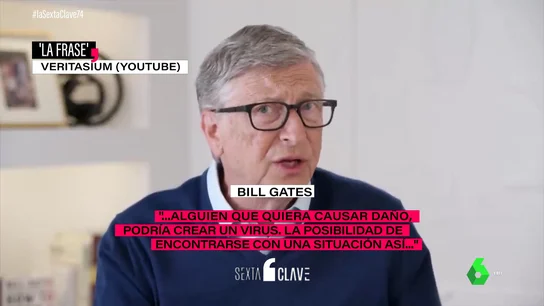 La profecía de Bill Gates: estas son sus predicciones sobre las 'pandemias' que pondrán entre las cuerdas a la humanidad tras el coronavirus La profecía de Bill Gates: estas son sus predicciones sobre las 'pandemias' que pondrán entre las cuerdas a la humanidad tras el coronavirus