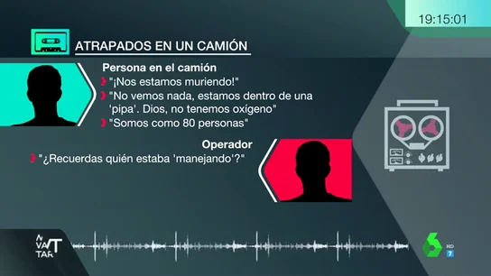 Un fragmento de la desgarradora llamada a emergencias Un fragmento de la desgarradora llamada a emergencias