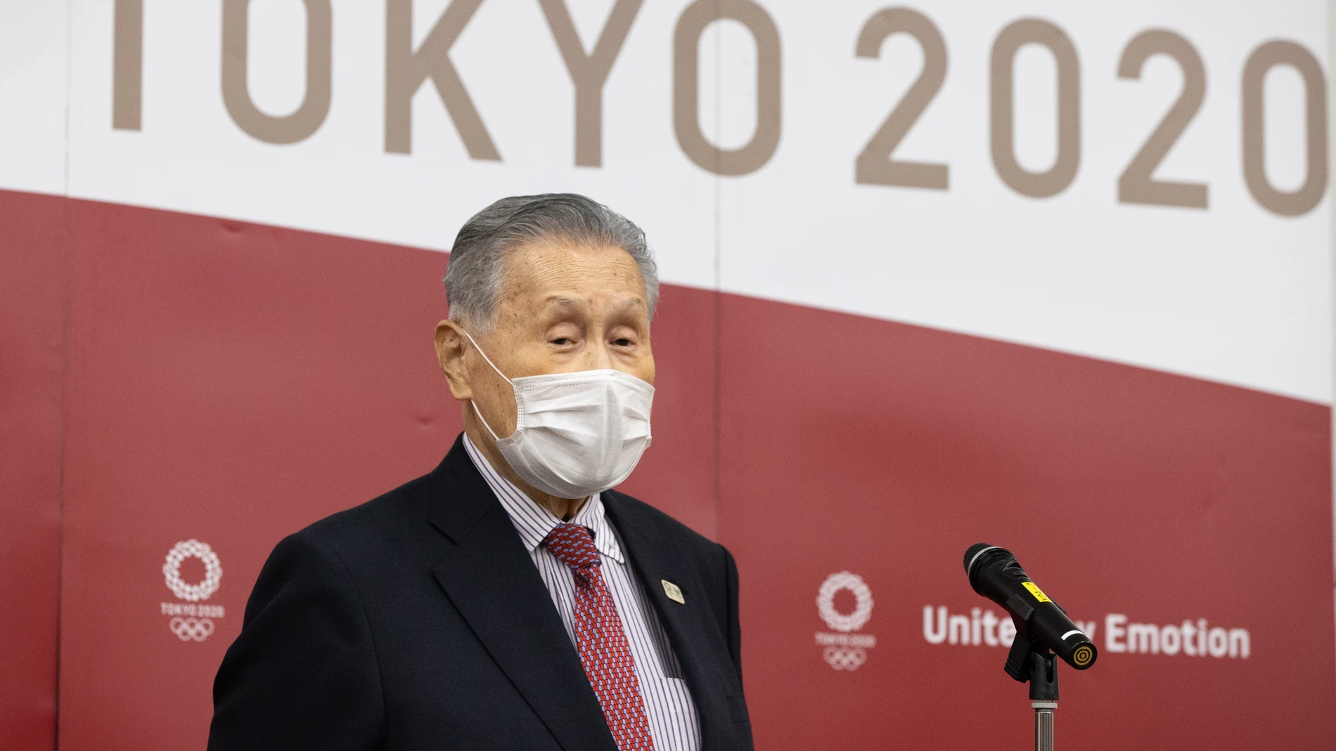 Yoshiro Mori, presidente del Comité Olímpico de Japón