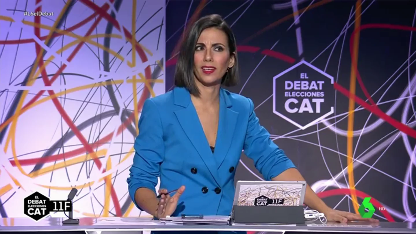 El toque de atención de Ana Pastor a los candidatos por los gritos e insultos en 'El Debat': "Evitemos un debate de este tipo" El toque de atención de Ana Pastor a los candidatos por los gritos e insultos en 'El Debat': "Evitemos un debate de este tipo"