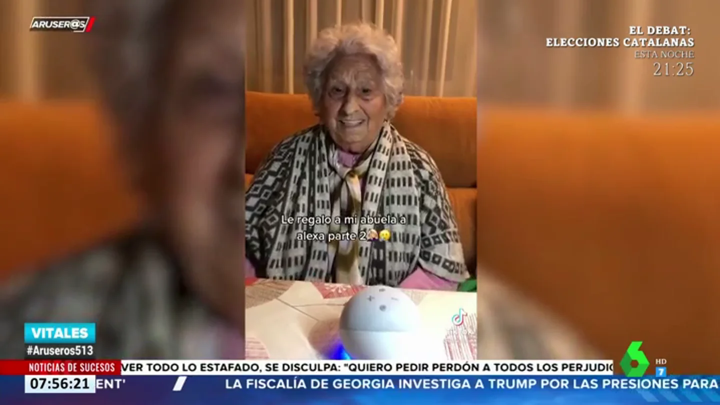 La conversación entre una abuela y el altavoz de Alexa: "¿Me cantas la copla de María Navarro?" La conversación entre una abuela y el altavoz de Alexa: "¿Me cantas la copla de María Navarro?"
