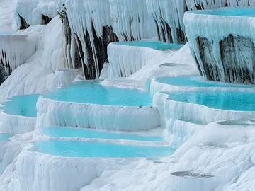 Pamukkale, Turquía Pamukkale, Turquía