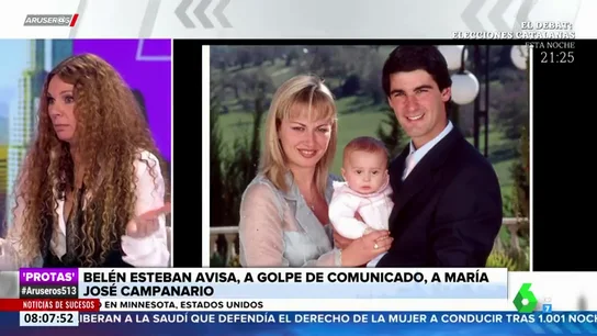 Belén Esteban zanja la polémica con María José Campanario y advierte de que ejercitará "las acciones legales oportunas" Belén Esteban zanja la polémica con María José Campanario y advierte de que ejercitará "las acciones legales oportunas"
