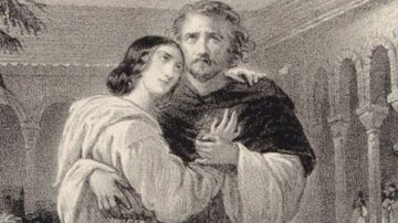 Leonor de Guzmán y el rey Alfonso XI