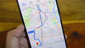 La aplicación de navegación Google Maps