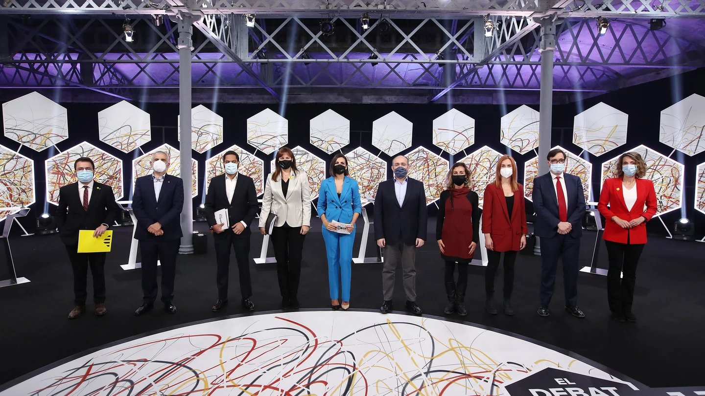 'El Debat' de las elecciones catalanas 2021 en laSexta 'El Debat' de las elecciones catalanas 2021 en laSexta