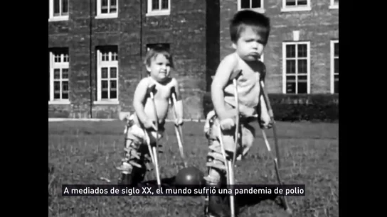 Niños con polio Niños con polio
