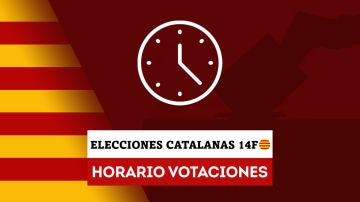 Horario colegios electorales elecciones Cataluña