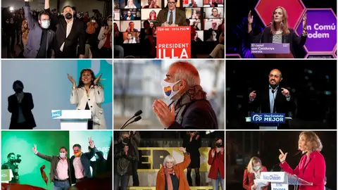 Candidatos de los partidos a la presidencia de la Generalitat el 14F Candidatos de los partidos a la presidencia de la Generalitat el 14F