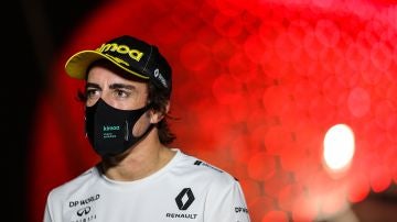 Fernando Alonso sufrió un accidente de tráfico el jueves