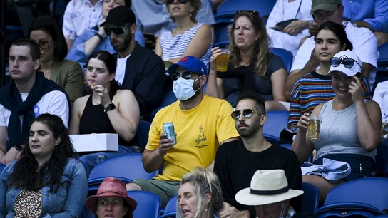 El público en las gradas del Open de Australia El público en las gradas del Open de Australia