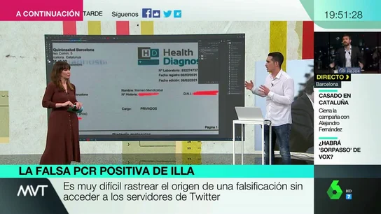 Demostramos que en menos de diez minutos se puede falsificar una prueba PCR Demostramos que en menos de diez minutos se puede falsificar una prueba PCR