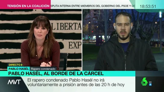 Pablo Hasél: "No solicitaré un indulto, implica arrepentimiento y no tengo nada por lo que pedir perdón" Pablo Hasél: "No solicitaré un indulto, implica arrepentimiento y no tengo nada por lo que pedir perdón"