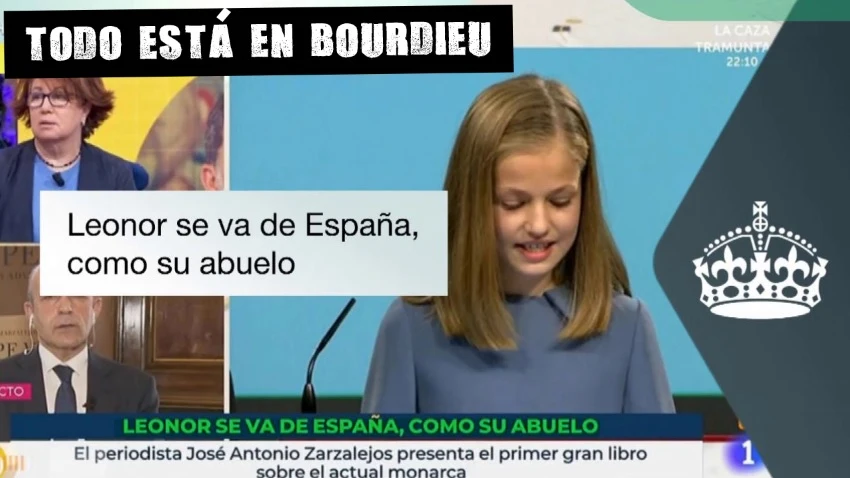 Imagen del rótulo emitido por TVE