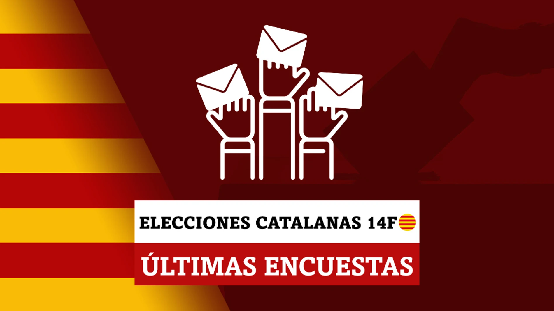 Estas son las últimas encuestas de las elecciones catalanas del 14F