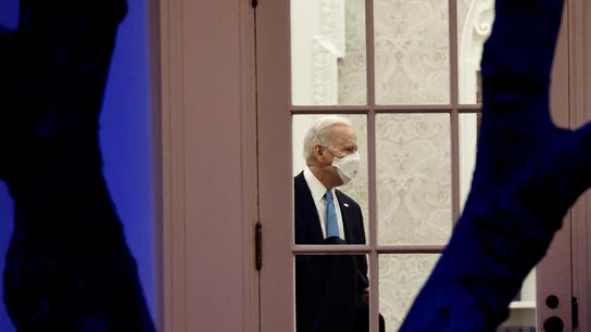 Joe Biden, en el Despacho Oval de la Casa Blanca Joe Biden, en el Despacho Oval de la Casa Blanca