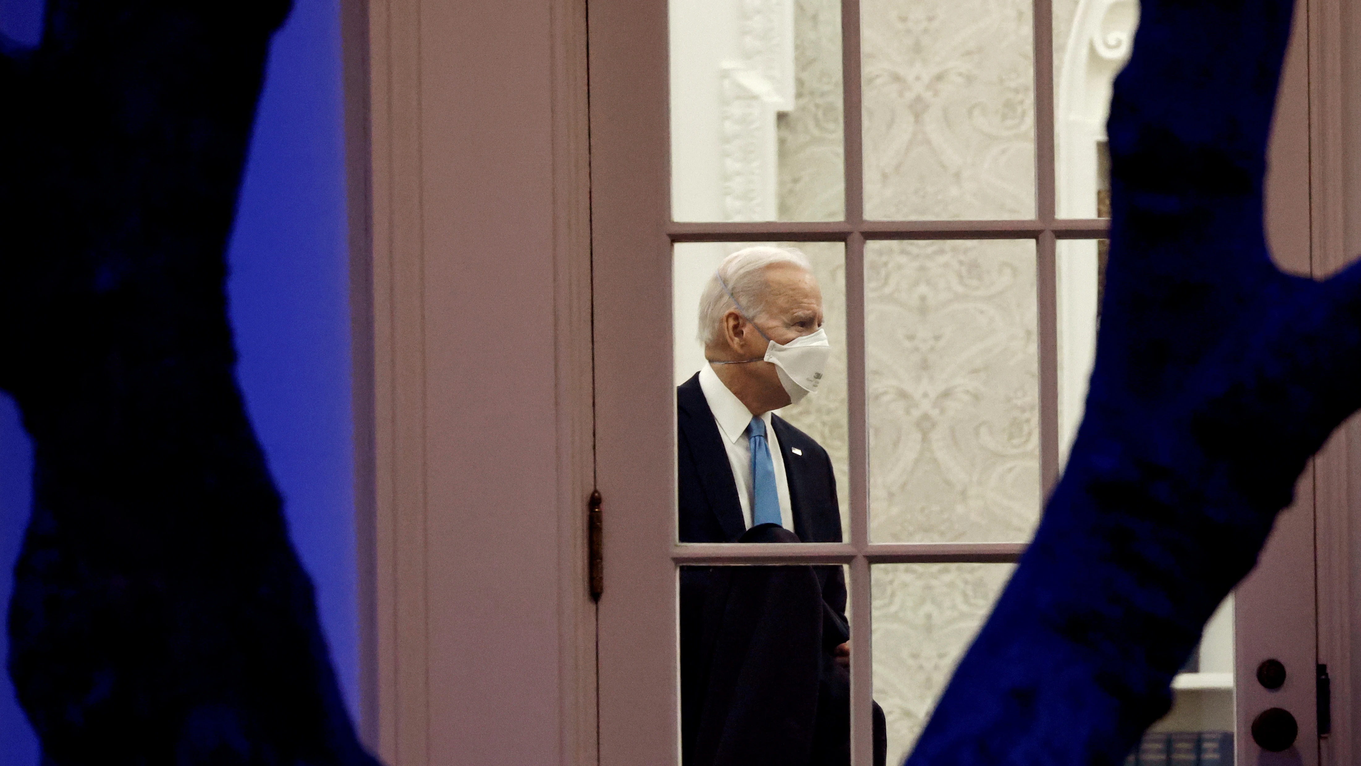 Joe Biden, en el Despacho Oval de la Casa Blanca