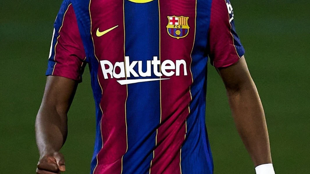 Ialix Moriba, con el Barça