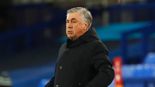 Carlo Ancelotti, entrenador del Everton Carlo Ancelotti, entrenador del Everton