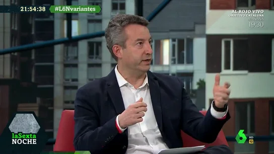 César Carballo denuncia los "bandazos" de Fernando Simón en la gestión de la pandemia: "Es inexplicable" César Carballo denuncia los "bandazos" de Fernando Simón en la gestión de la pandemia: "Es inexplicable"