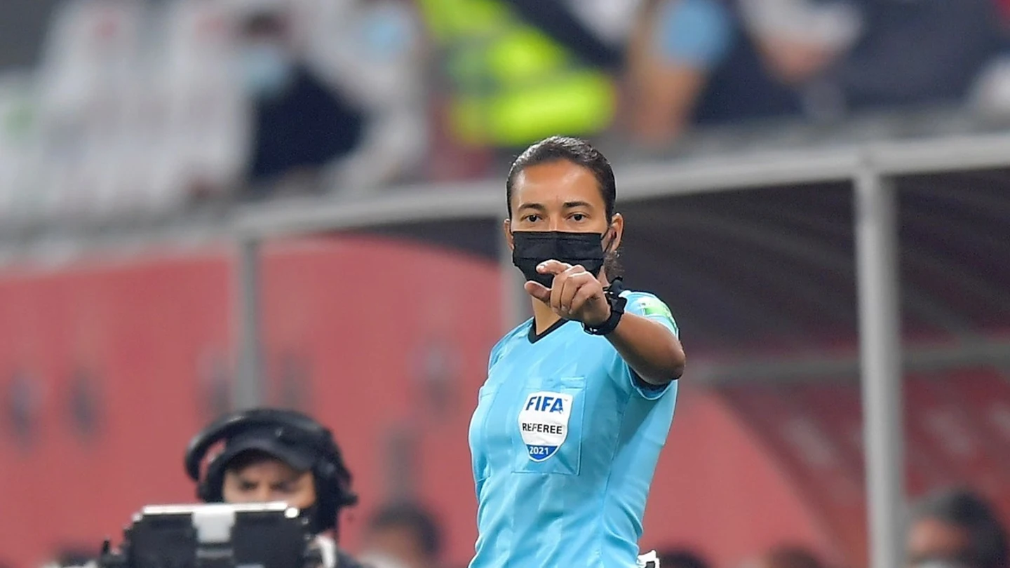 Edina Alves Batista, una de las árbitras de la final del Mundial de Clubes Edina Alves Batista, una de las árbitras de la final del Mundial de Clubes