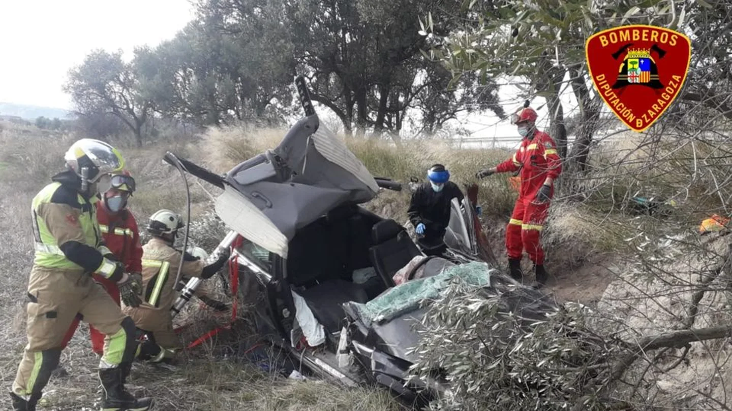 Un hombre muere en un accidente de tráfico y su hijo resulta herido en Borja Un hombre muere en un accidente de tráfico y su hijo resulta herido en Borja