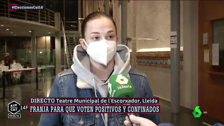 El testimonio de una votante contagiada por coronavirus